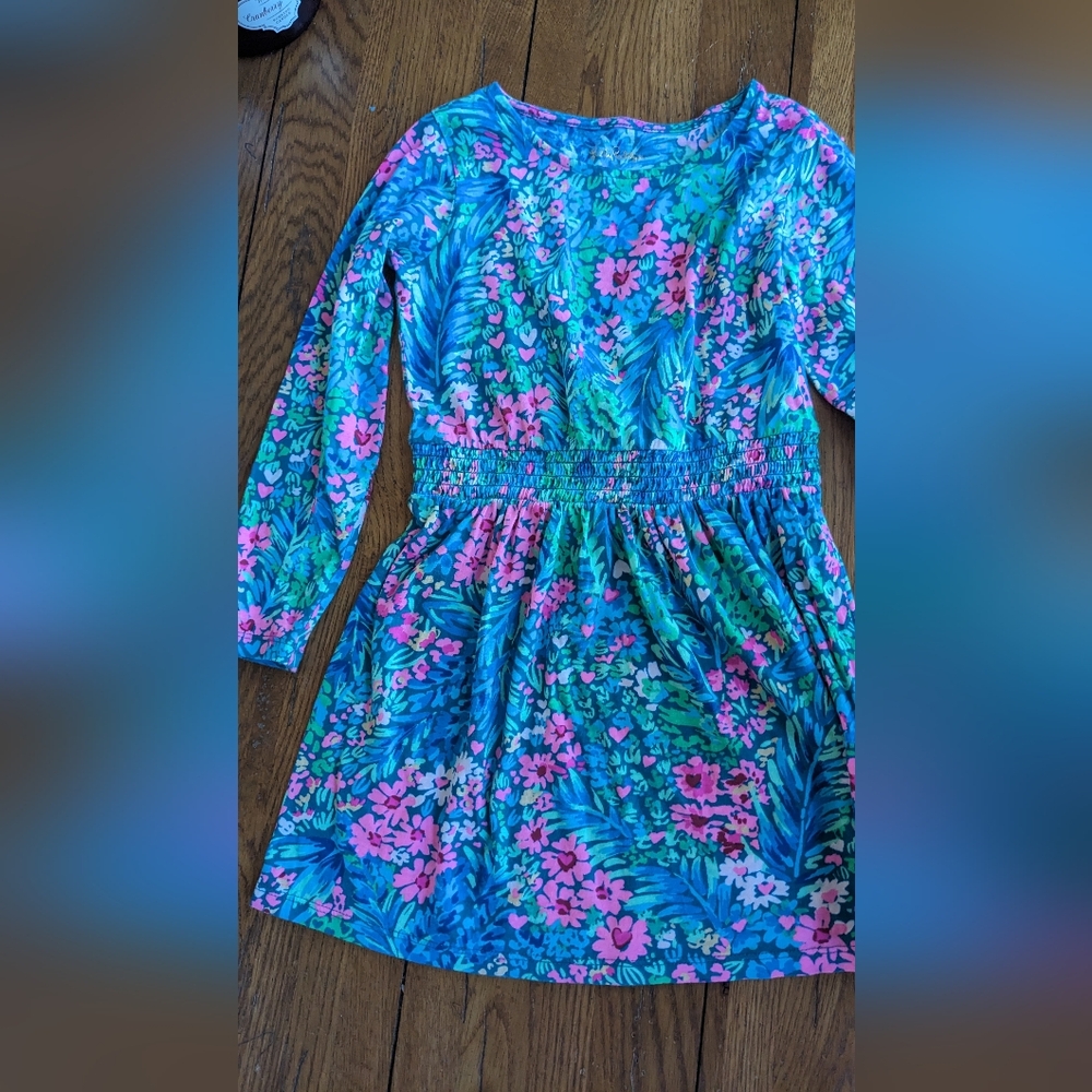 Lilly Pulitzer Floral Kids Dress